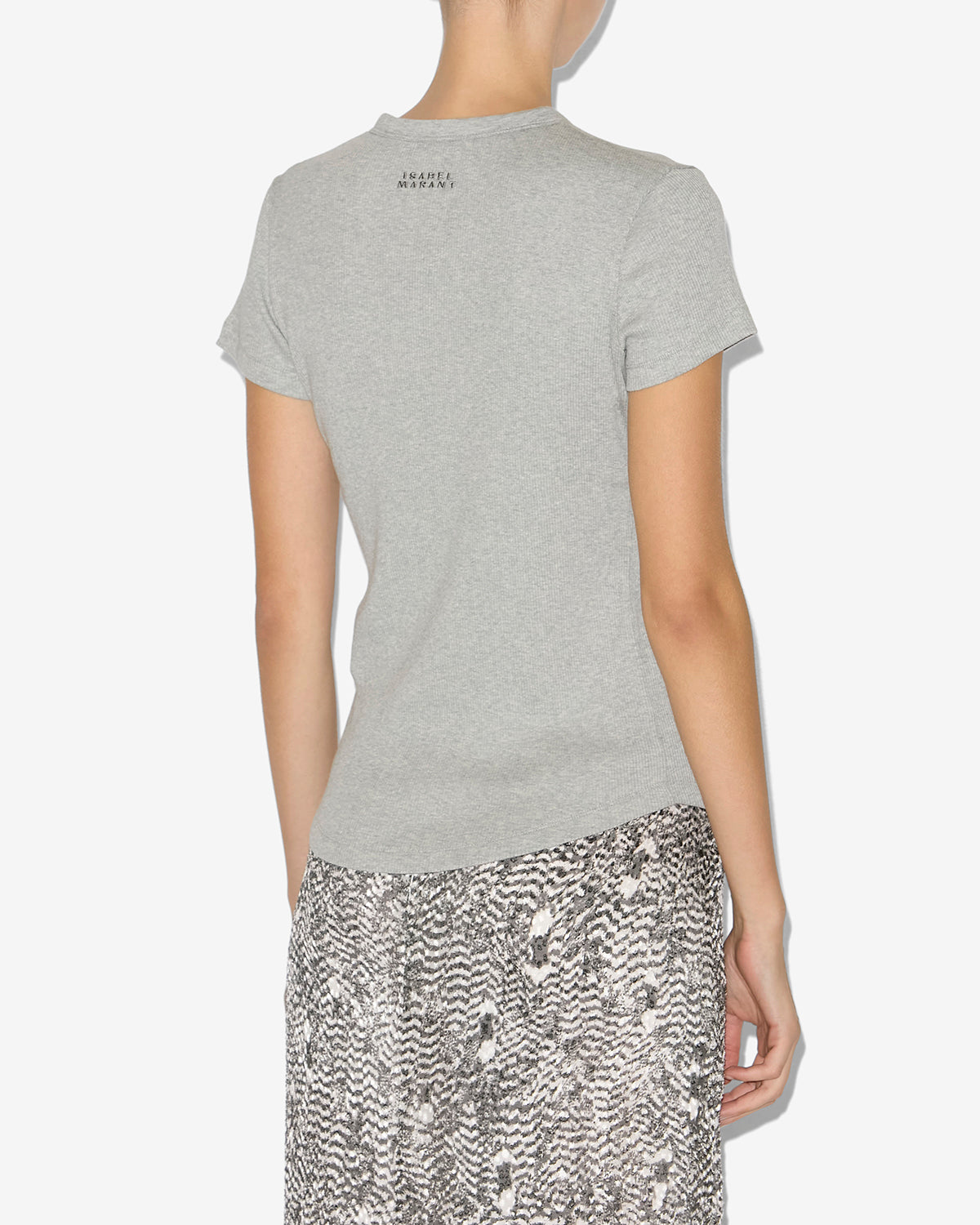 Tee shirt taomi Woman Gris 3