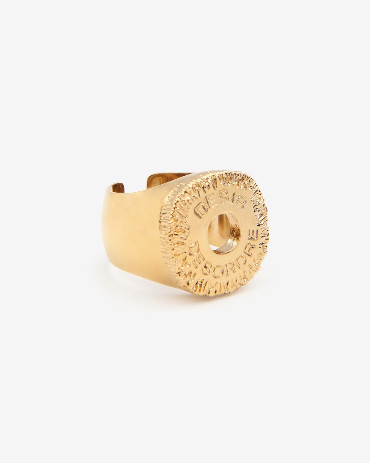 Anello in ottone dorato desir man - D'oro - Man - 1