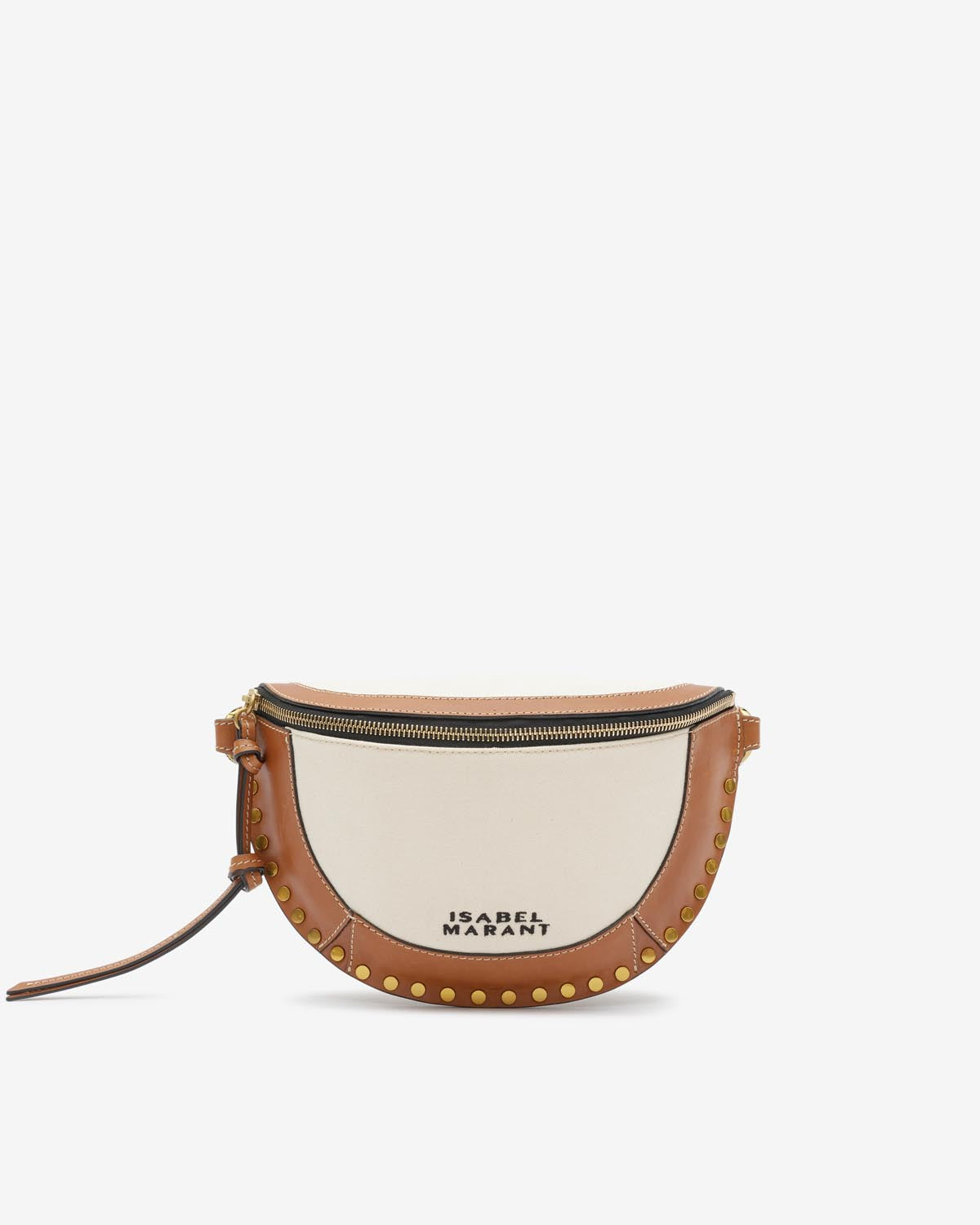 Skano belt bag Woman Ecru-cognac 1
