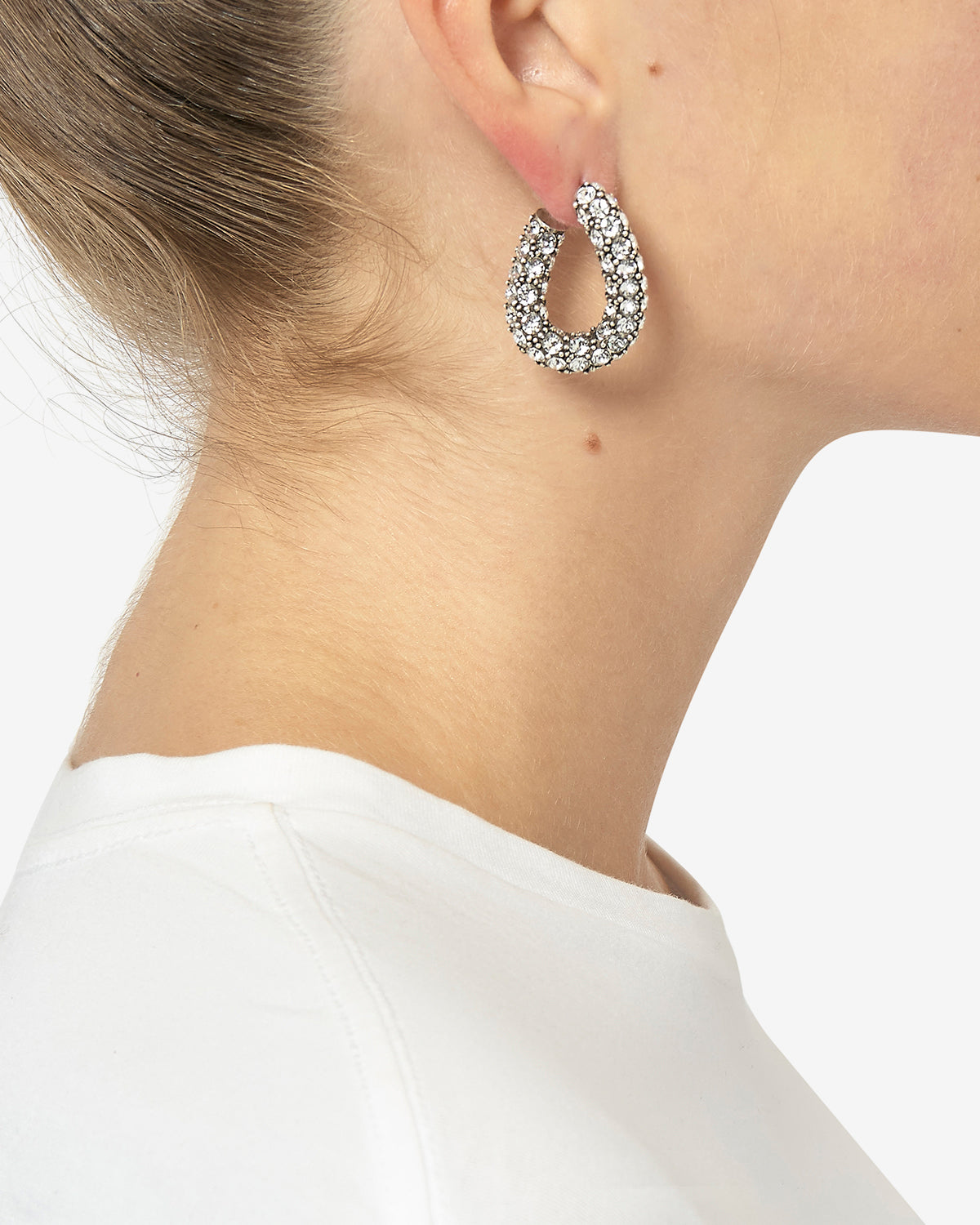 Pendientes funky ring - Plata - Woman - 2