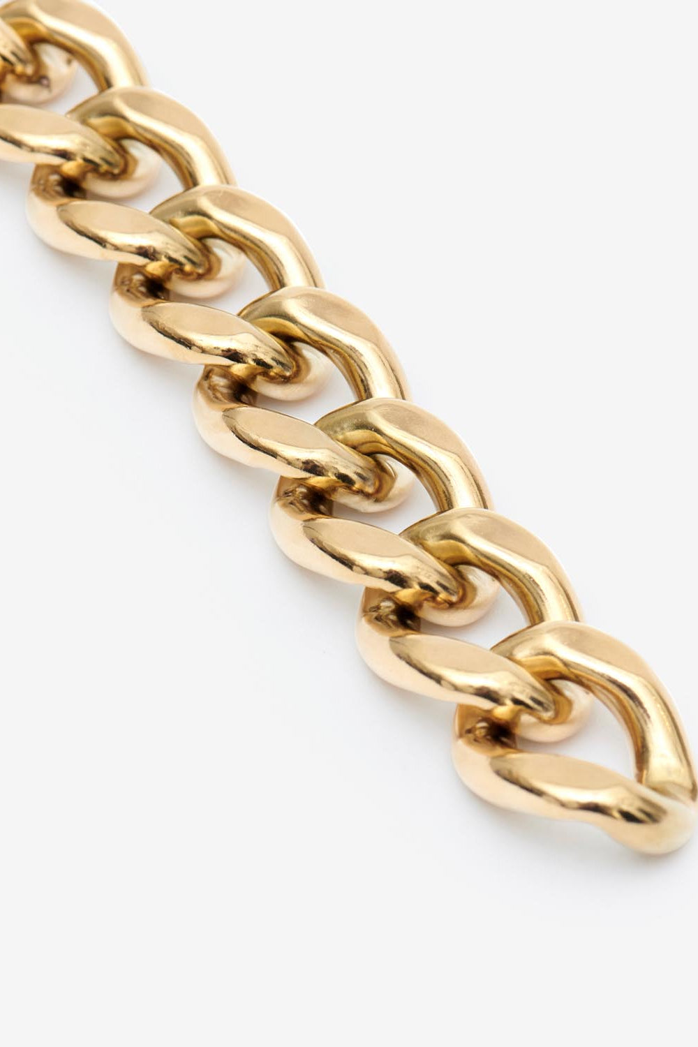 Bracelet chaîne oversized links - Doré - Woman - 4