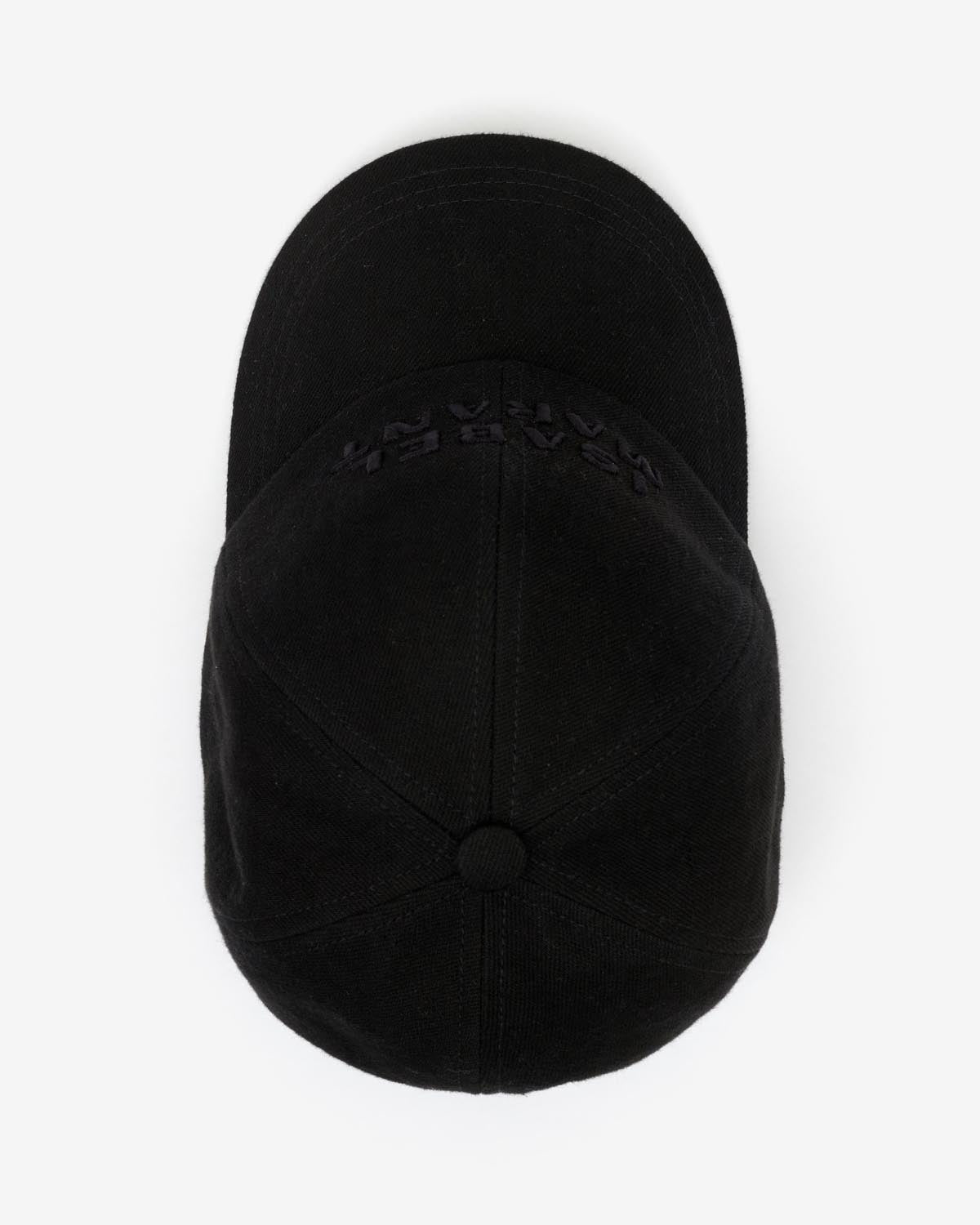 Basecap tyron aus canvas mit logo - Black-black - Woman - 4