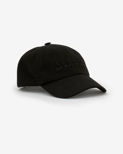 Basecap tyron aus canvas mit logo - Black-black - Woman - 5