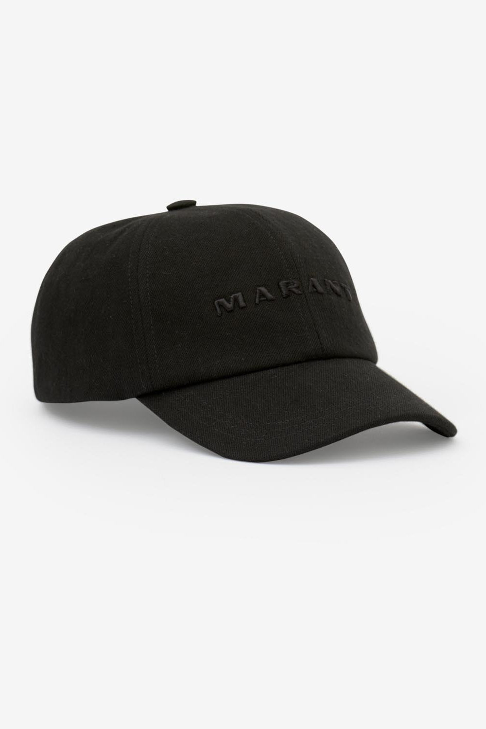 Casquette en toile à logo brodé tyron - Noir-noir - Man - 1