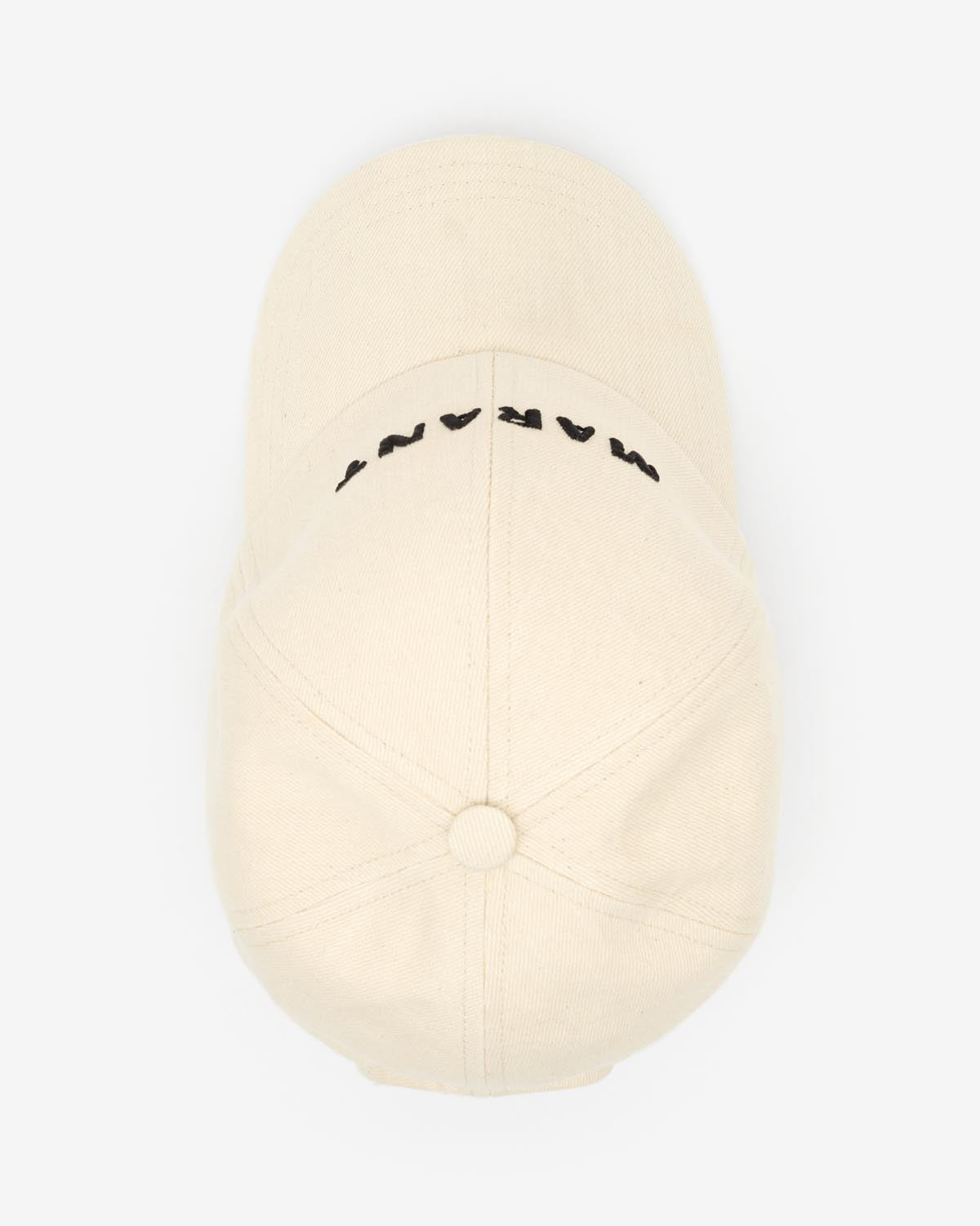 Basecap tyron mit logo - Ecru and black - Man - 5
