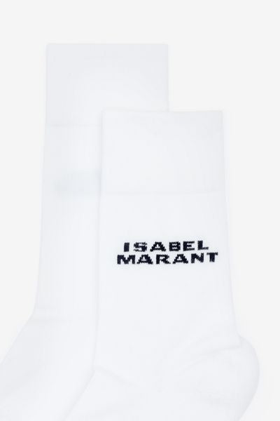 Chaussettes à logos dawi - Blanc - Woman - 3