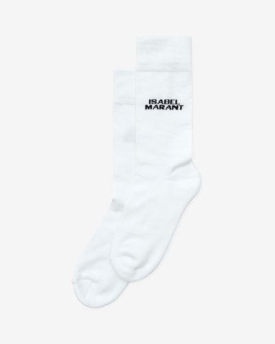 Calcetines con logotipo dawi - Blanco - Woman - 5