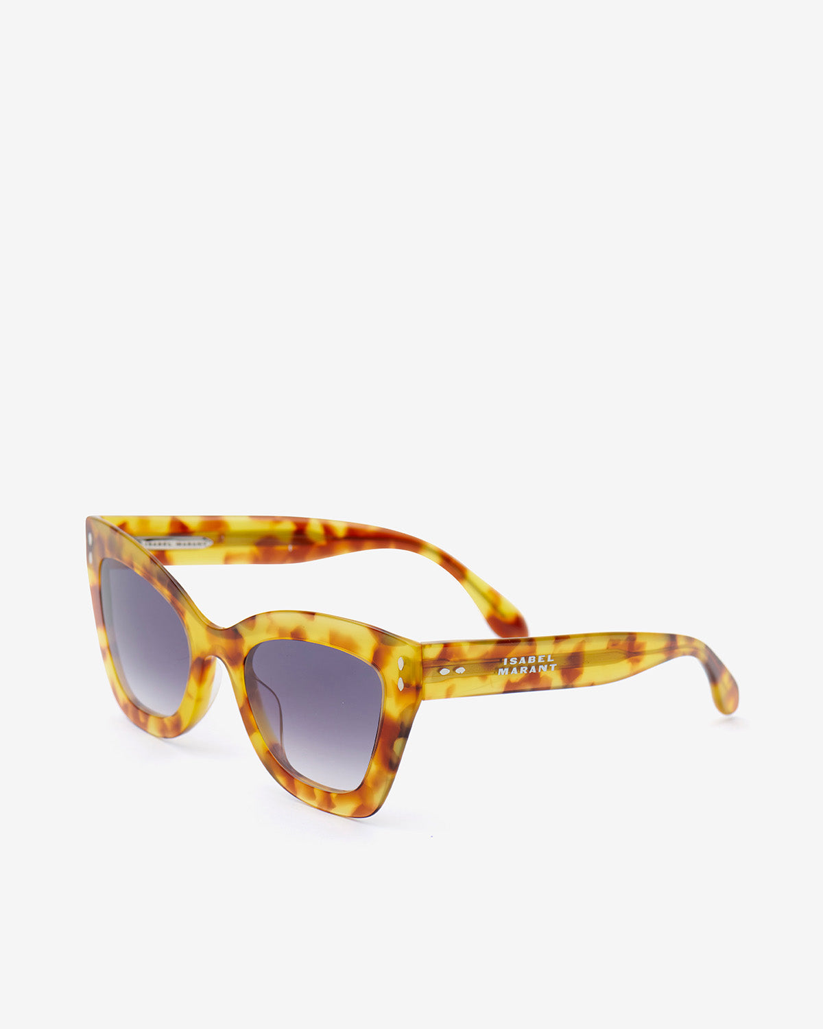 Occhiali da sole a farfalla louny - Havana honey-dark gray - Woman - 2