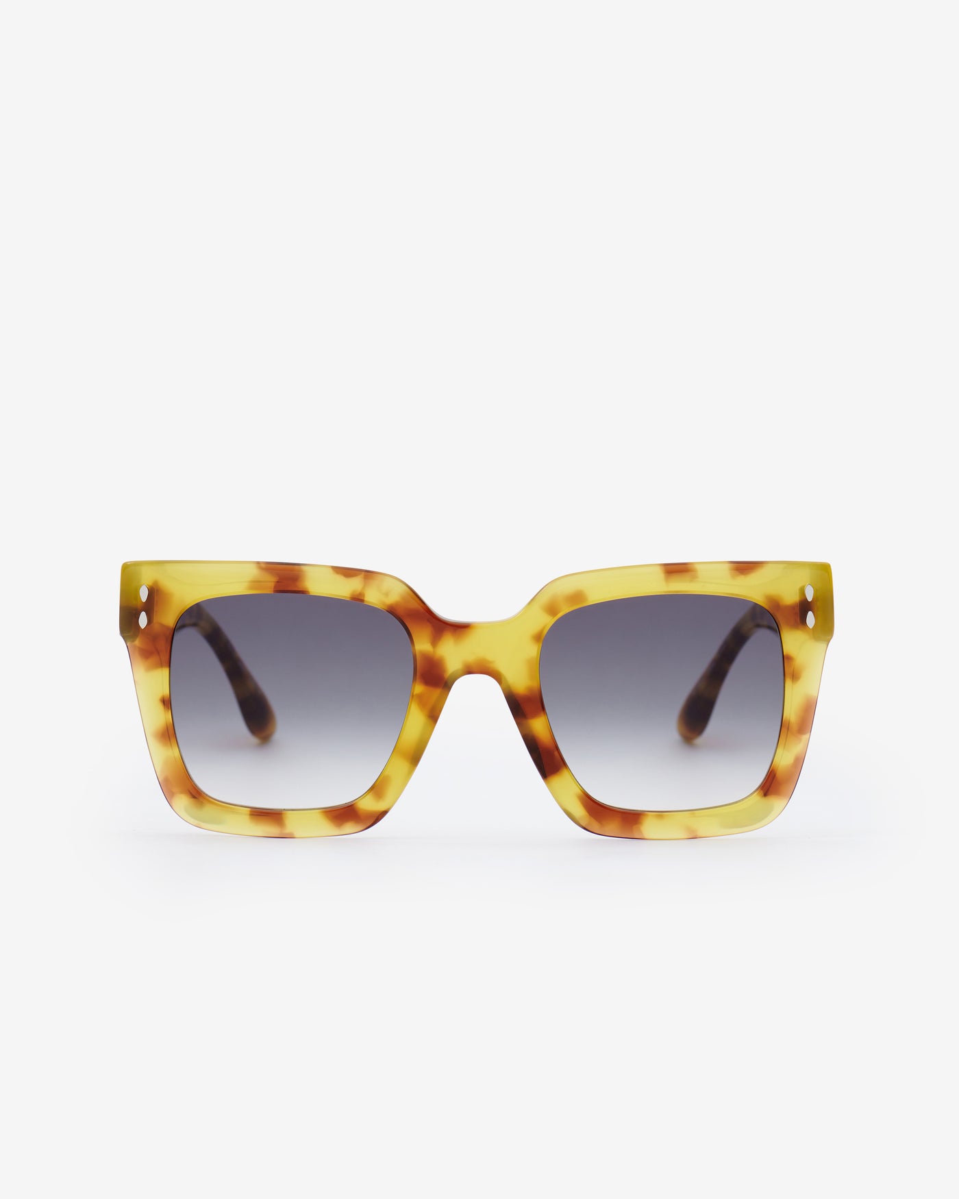 Ekly butterfly sunglasses - Havana honey-dark gray - Woman - 1