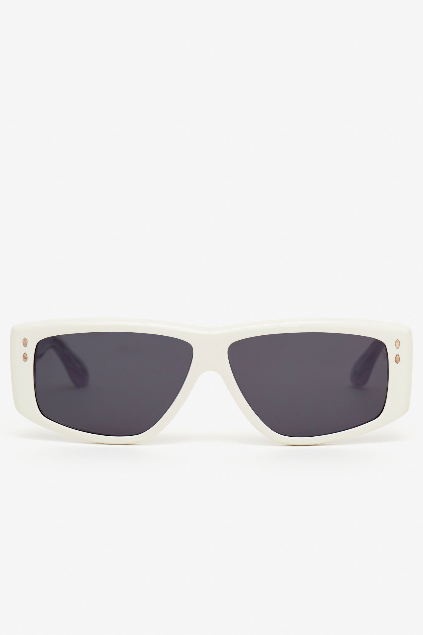 Occhiali da sole rettangolari micky - Ivory-gray - Woman - 1