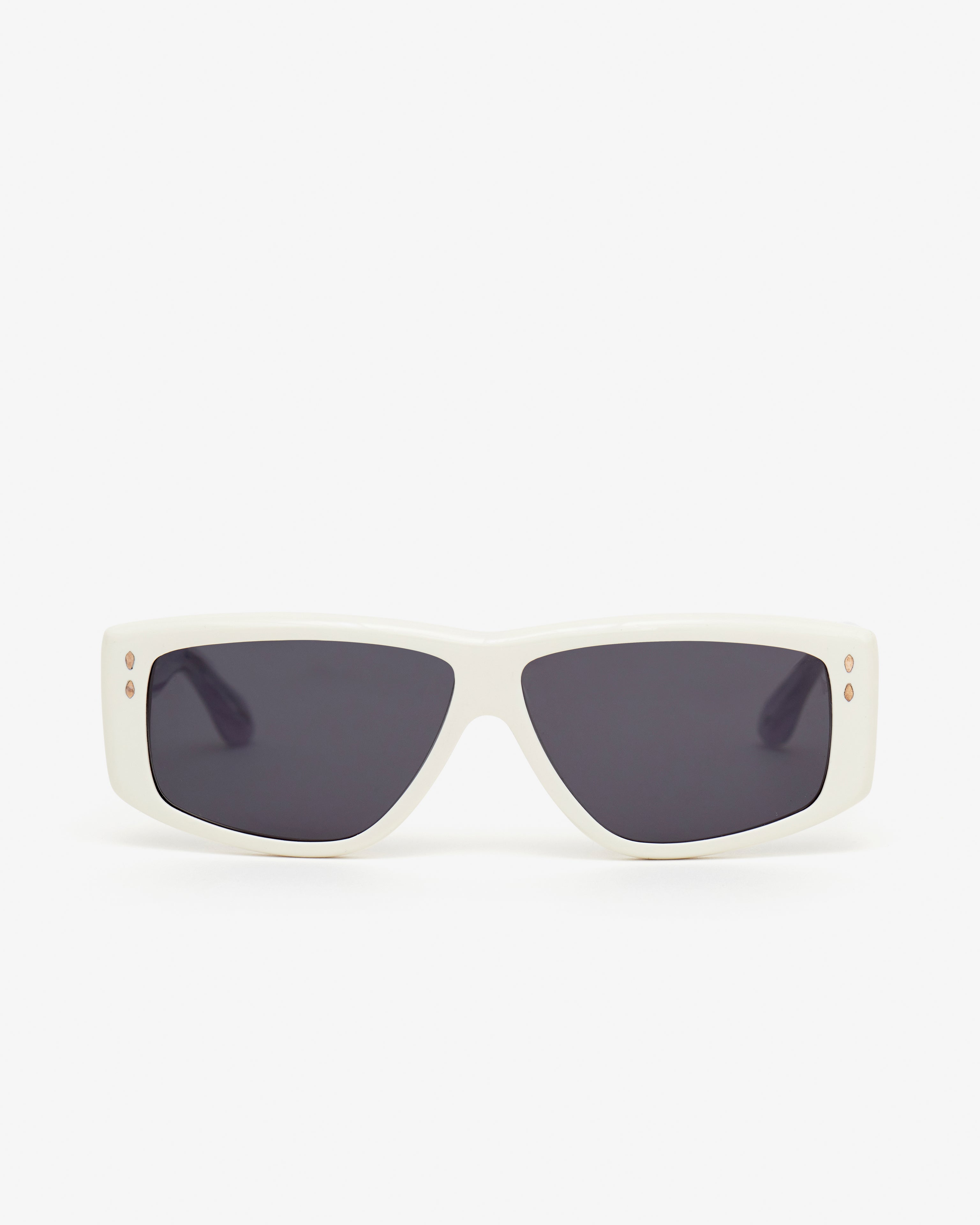 Micky sunglasses Woman Ivory-gray 2