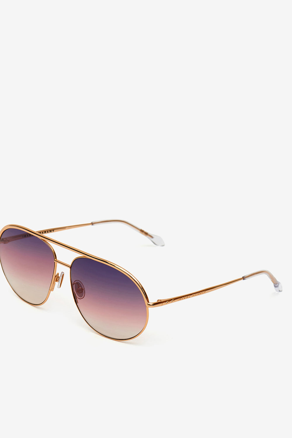 Aviator-sonnenbrille tymo - Pink gold-gray pk be s - Woman - 4