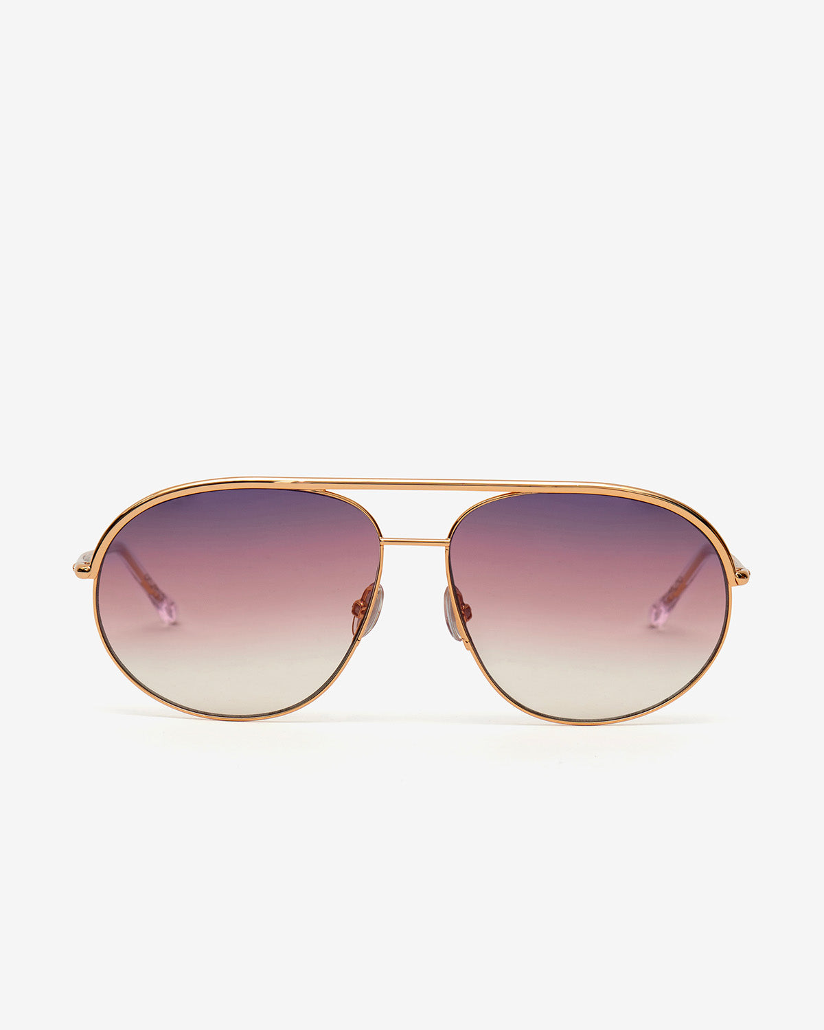 Lunettes de soleil aviateur tymo - Or rose - gris - Woman - 2