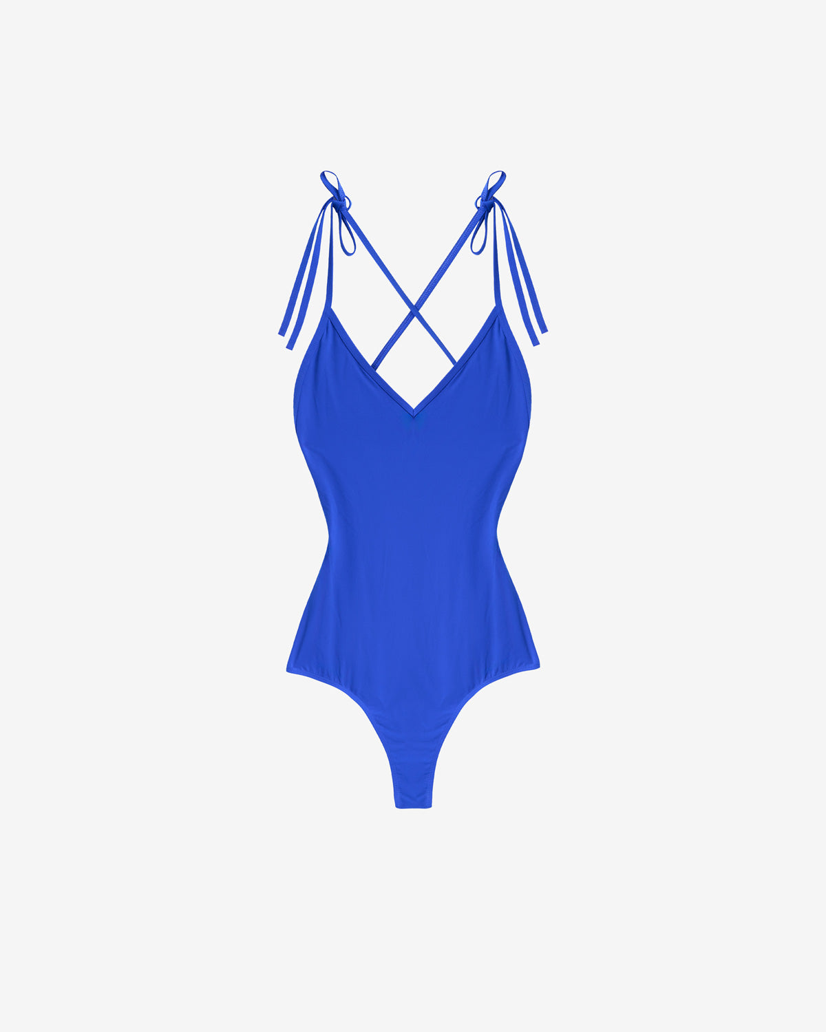 Swan swimsuit Woman Blue 1