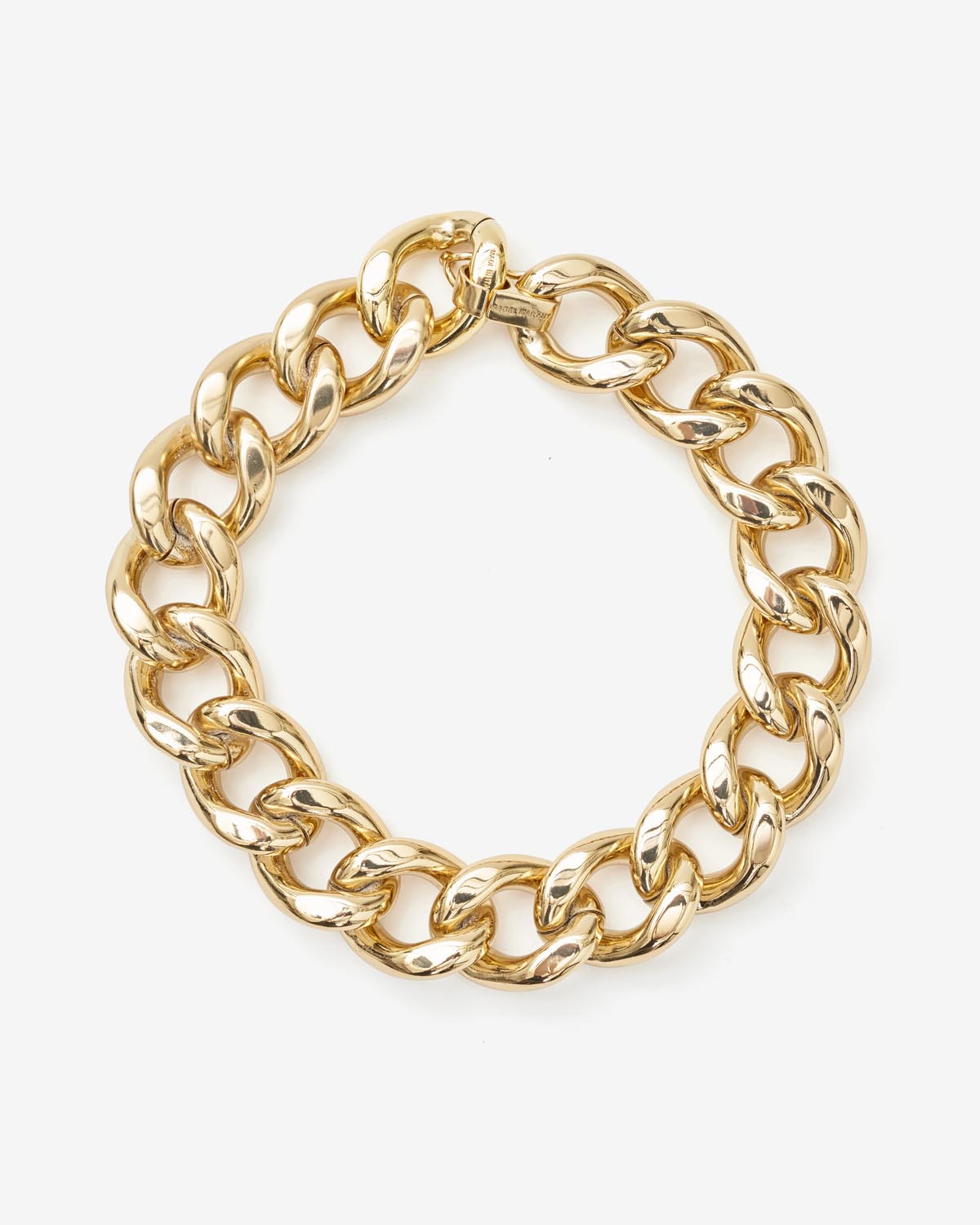 Links necklace Woman Gold 11