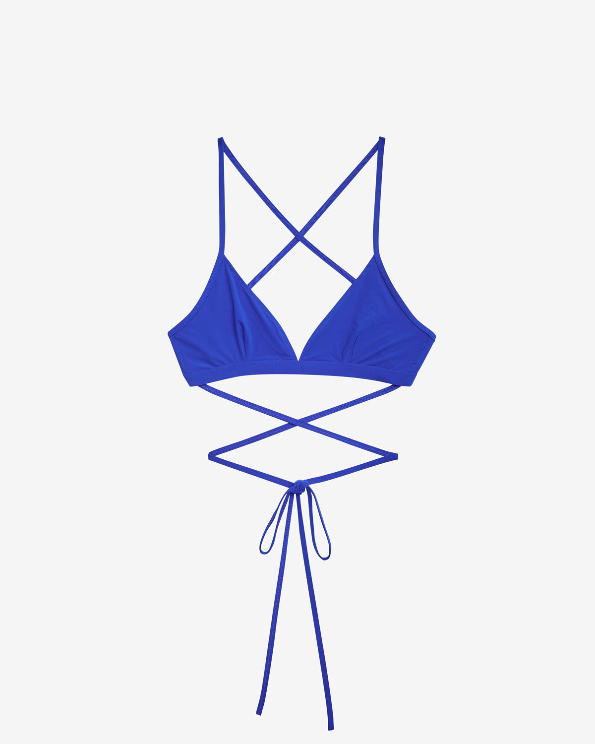 Solange bikini top Woman Blue 1