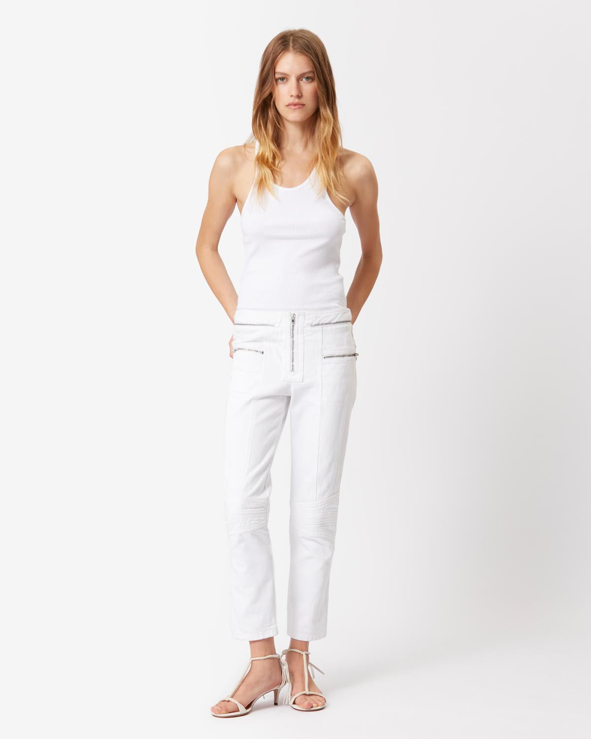 Tenesy 코튼 티셔츠 Woman 하얀색 2