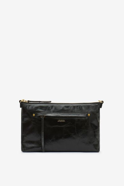 Borsa a tracolla in pelle nessah - Nero - Woman - 2