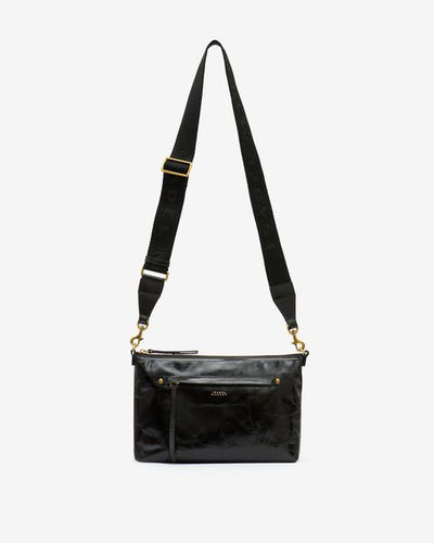 Sac à bandoulière en cuir nessah - Noir - Woman - 12