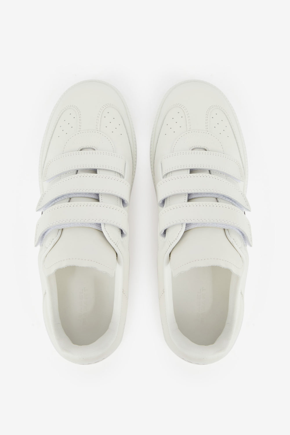 Zapatillas bajas de piel beth - Black-white - Woman - 4