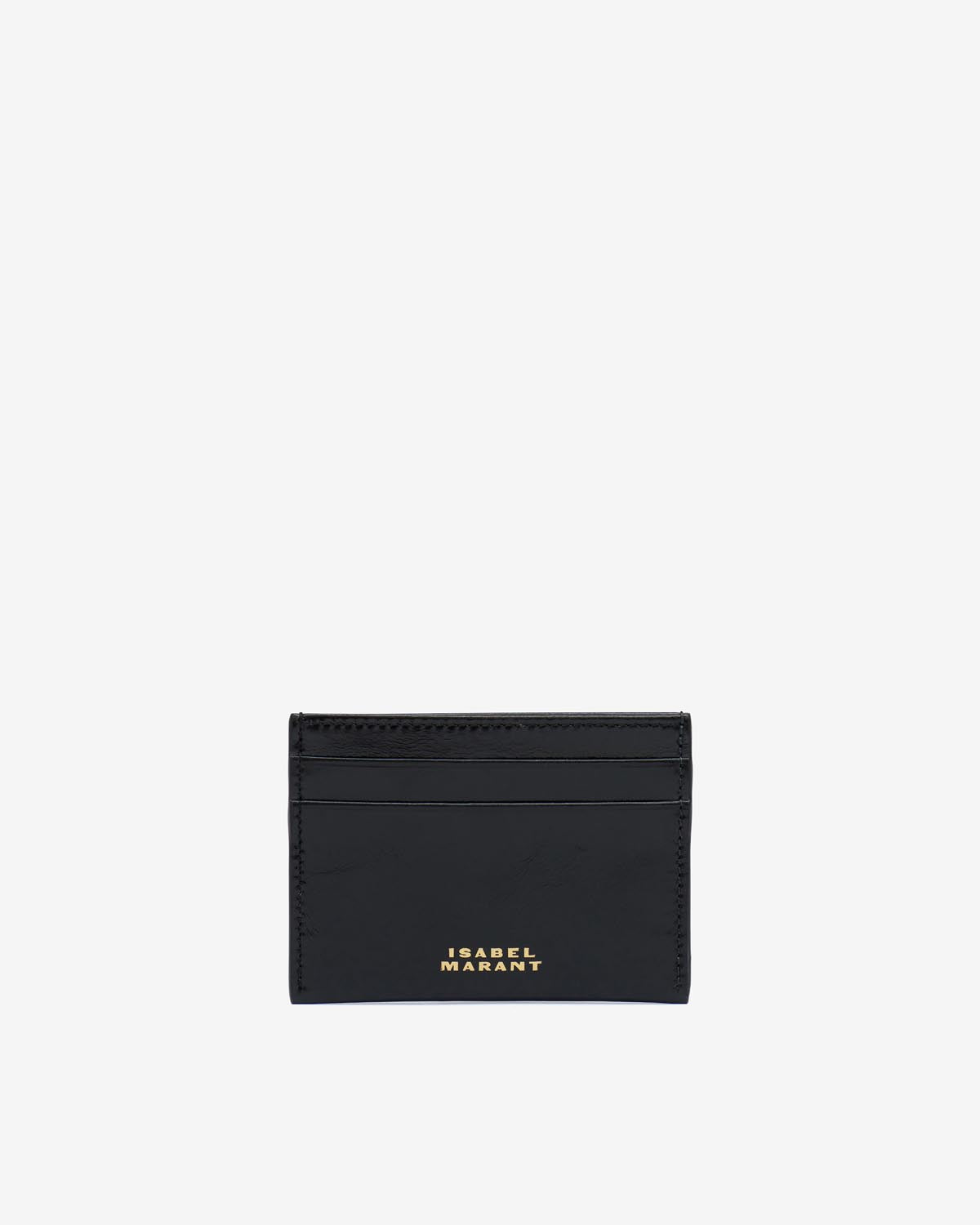 Chiba card holder Woman Black and gold 3