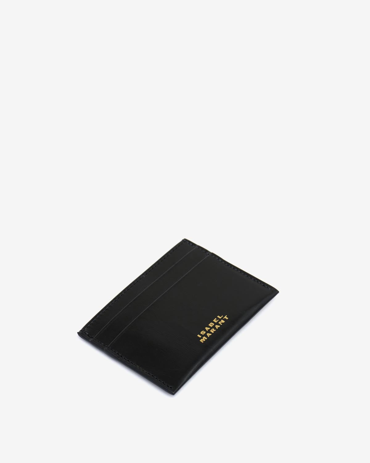 Chiba card holder Woman Black and gold 4