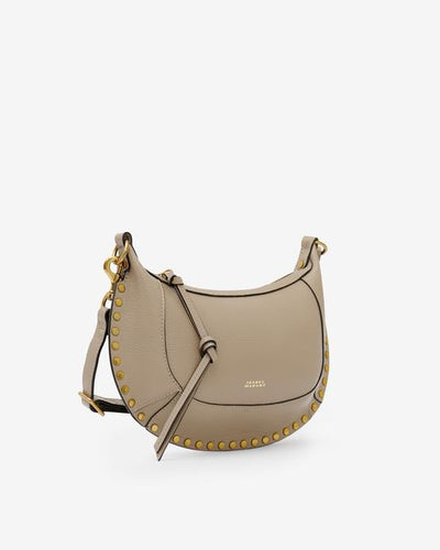 Oskan moon borsa a spalla in pelle - Taupe - Woman - 5