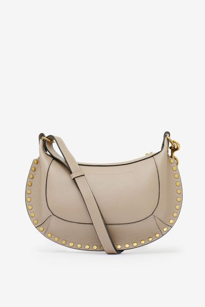 Oskan moon borsa a spalla in pelle - Taupe - Woman - 3