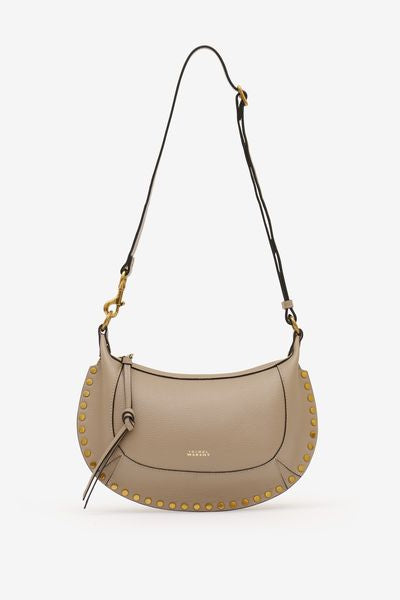 Oskan moon borsa a spalla in pelle - Taupe - Woman - 6