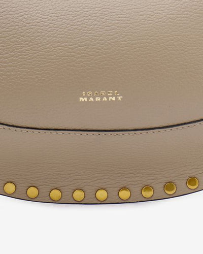 Oskan moon borsa a spalla in pelle - Taupe - Woman - 3