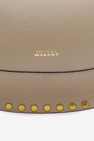 Oskan moon borsa a spalla in pelle - Taupe - Woman - 4