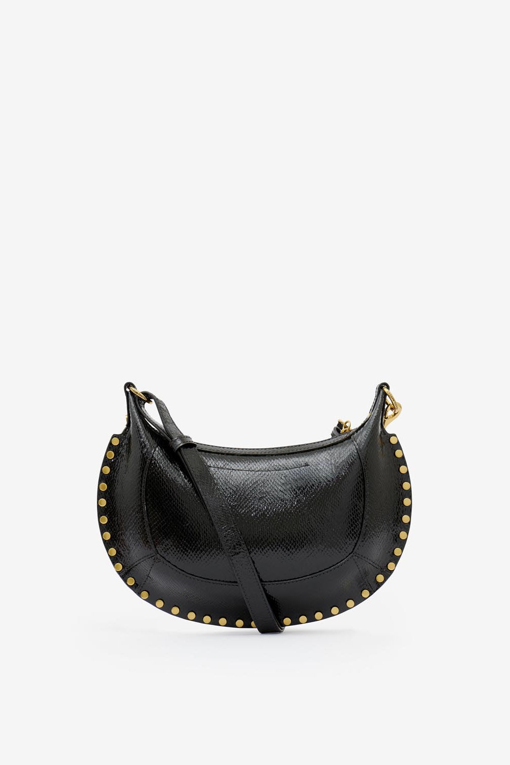 Oskan moon borsa a spalla in pelle - Nero - Woman - 3