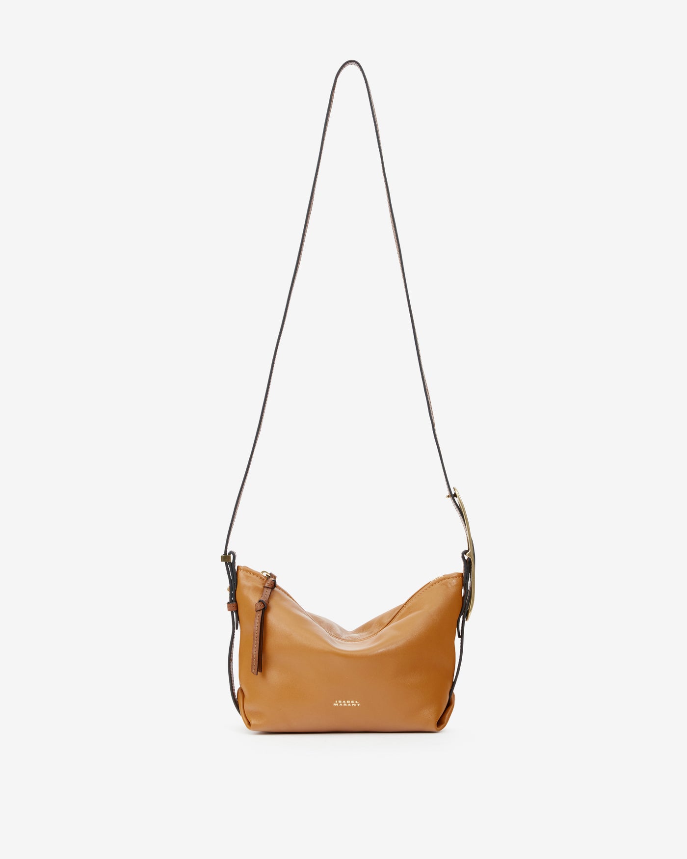 Bolso mini de piel de cordero leyden - Cognac - Woman - 6