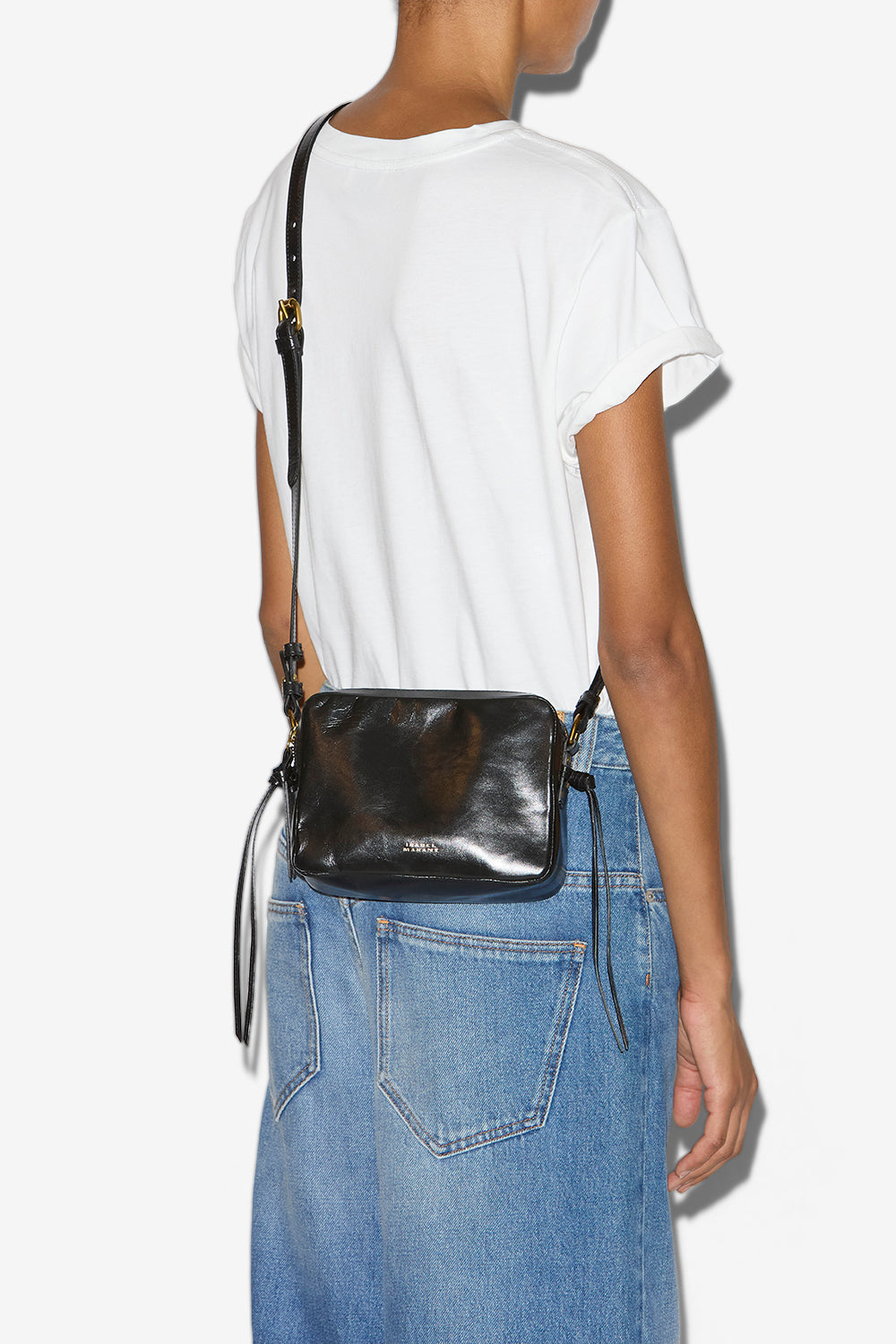 Borsa in pelle wardy camera - Nero - Woman - 3