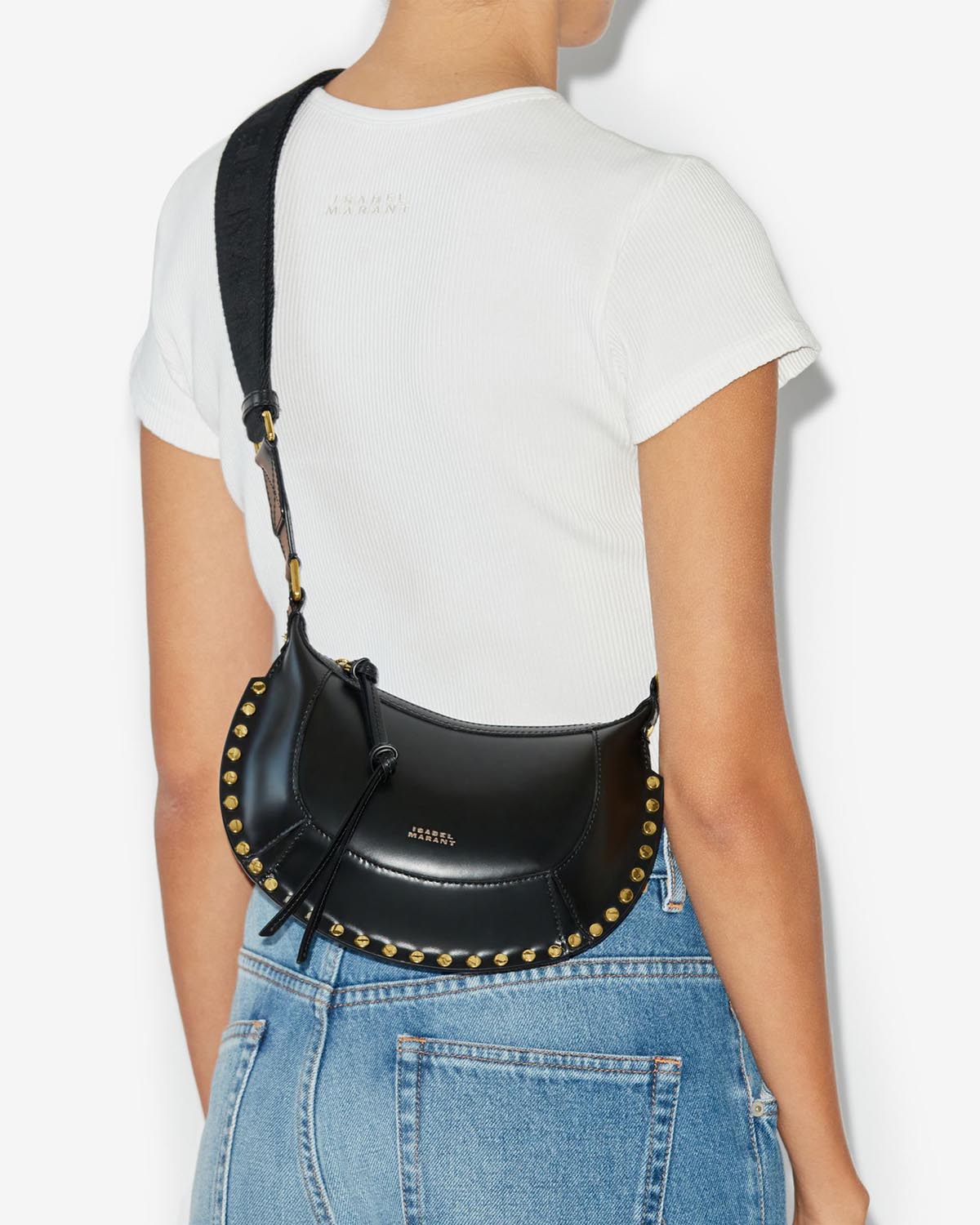 Bolso Mini Moon Mujer negro | Web oficial de ISABEL MARANT