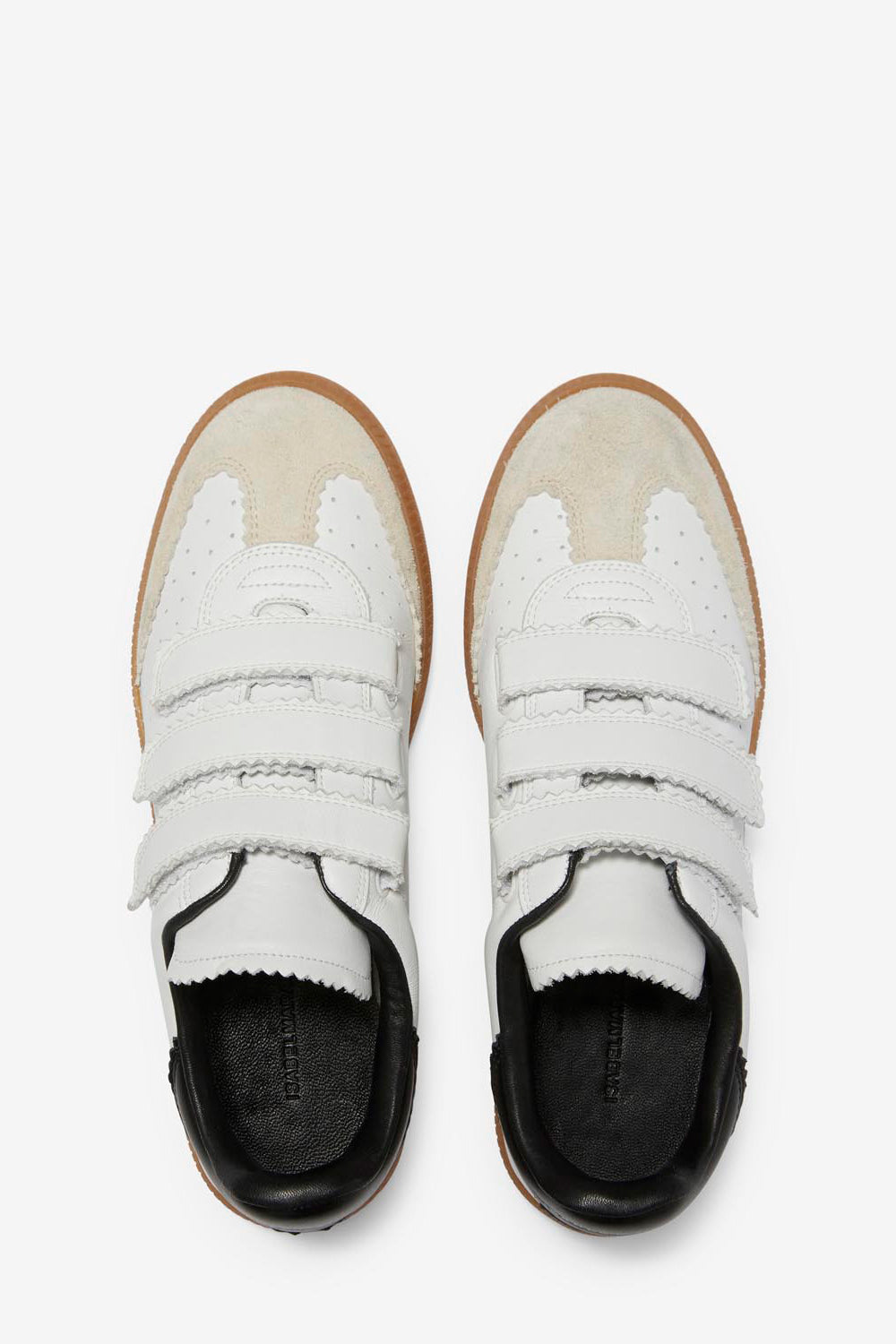 Baskets basses en cuir bethy - Blanc - Man - 2