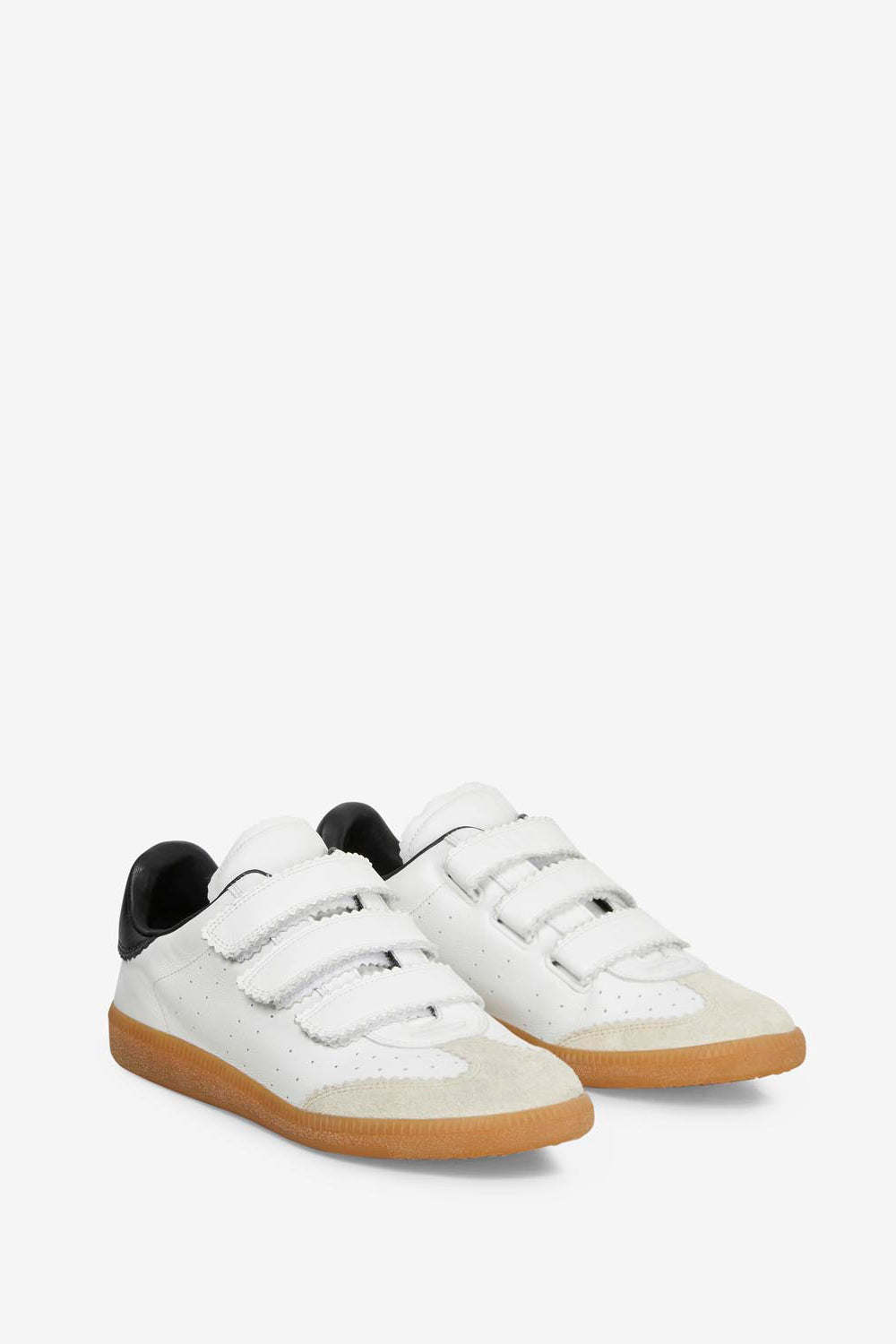 Baskets basses en cuir bethy - Blanc - Man - 4