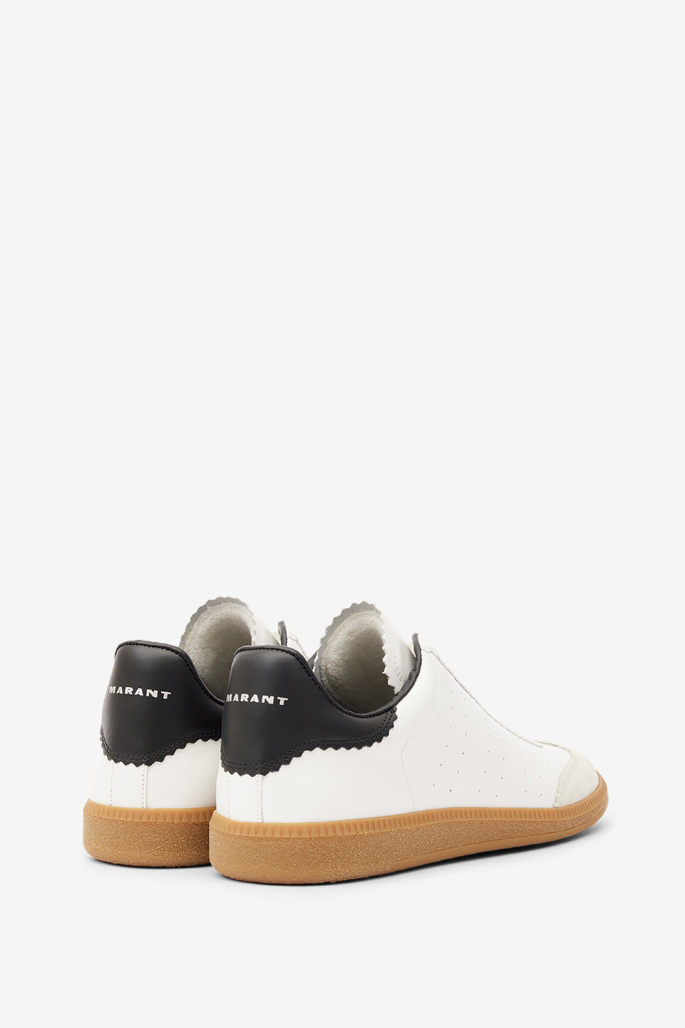 Baskets basses brycy en cuir - Blanc - Man - 2