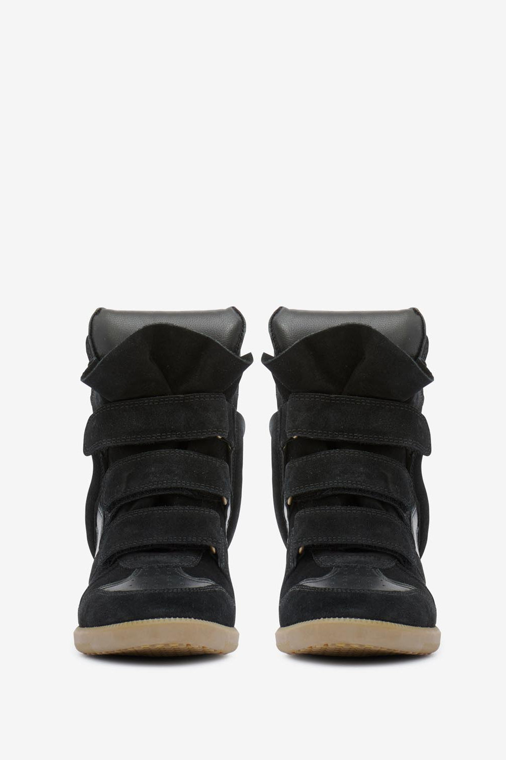 Sneakers bekett con zeppa in pelle - Nero - Woman - 4
