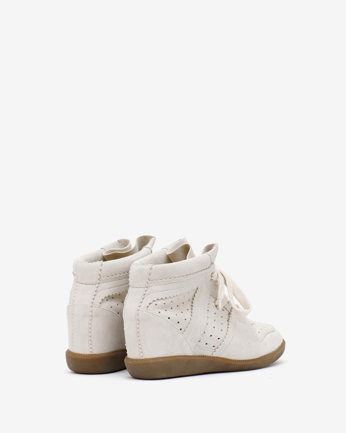 Bobby sneakers mit keilabsatz - Beige - Woman - 2