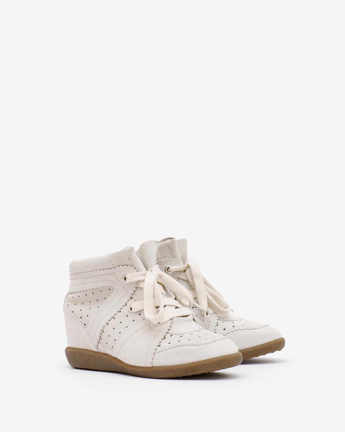 Bobby sneakers mit keilabsatz - Beige - Woman - 3