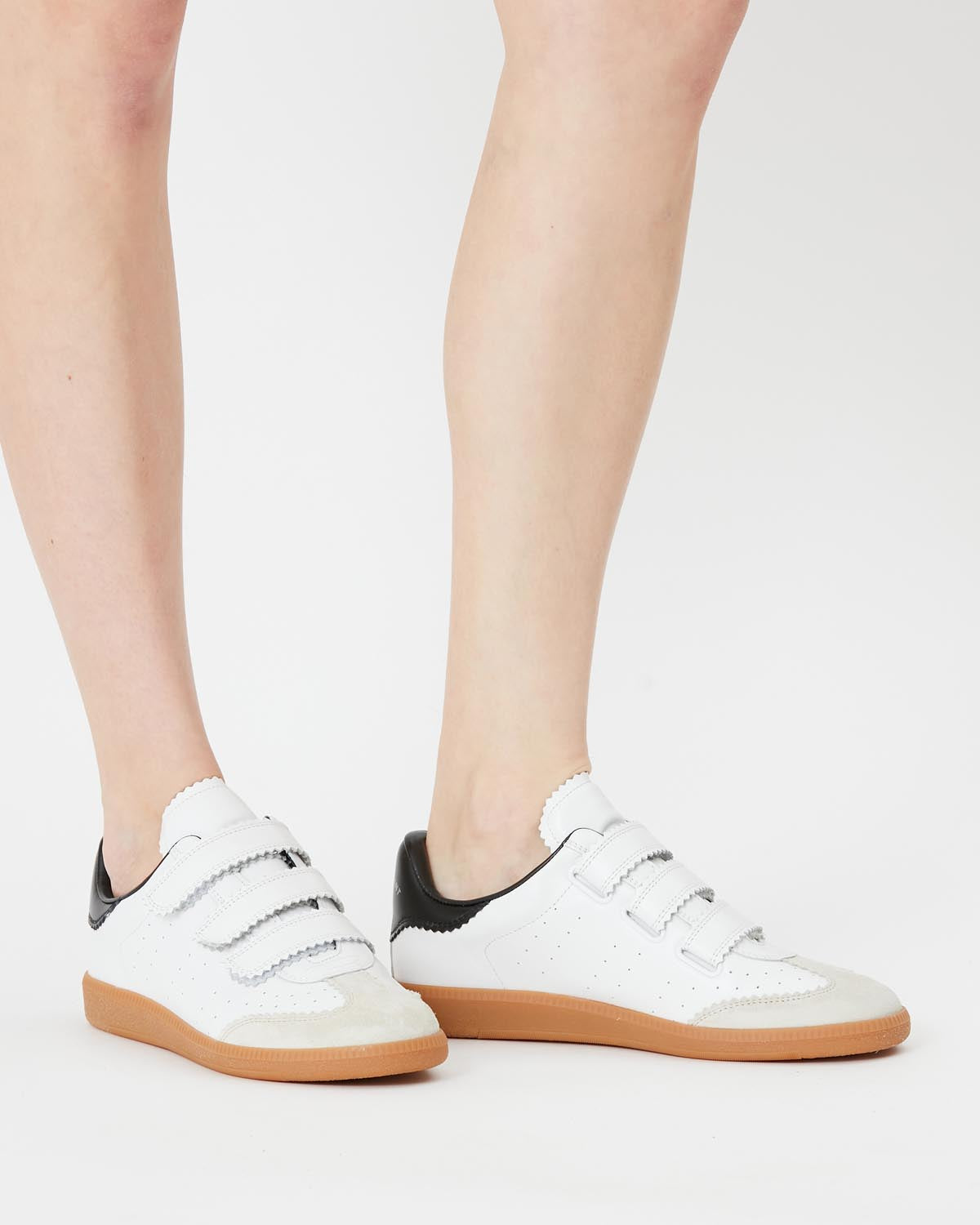 Sneakers beth basse in pelle - Bianco - Woman - 5