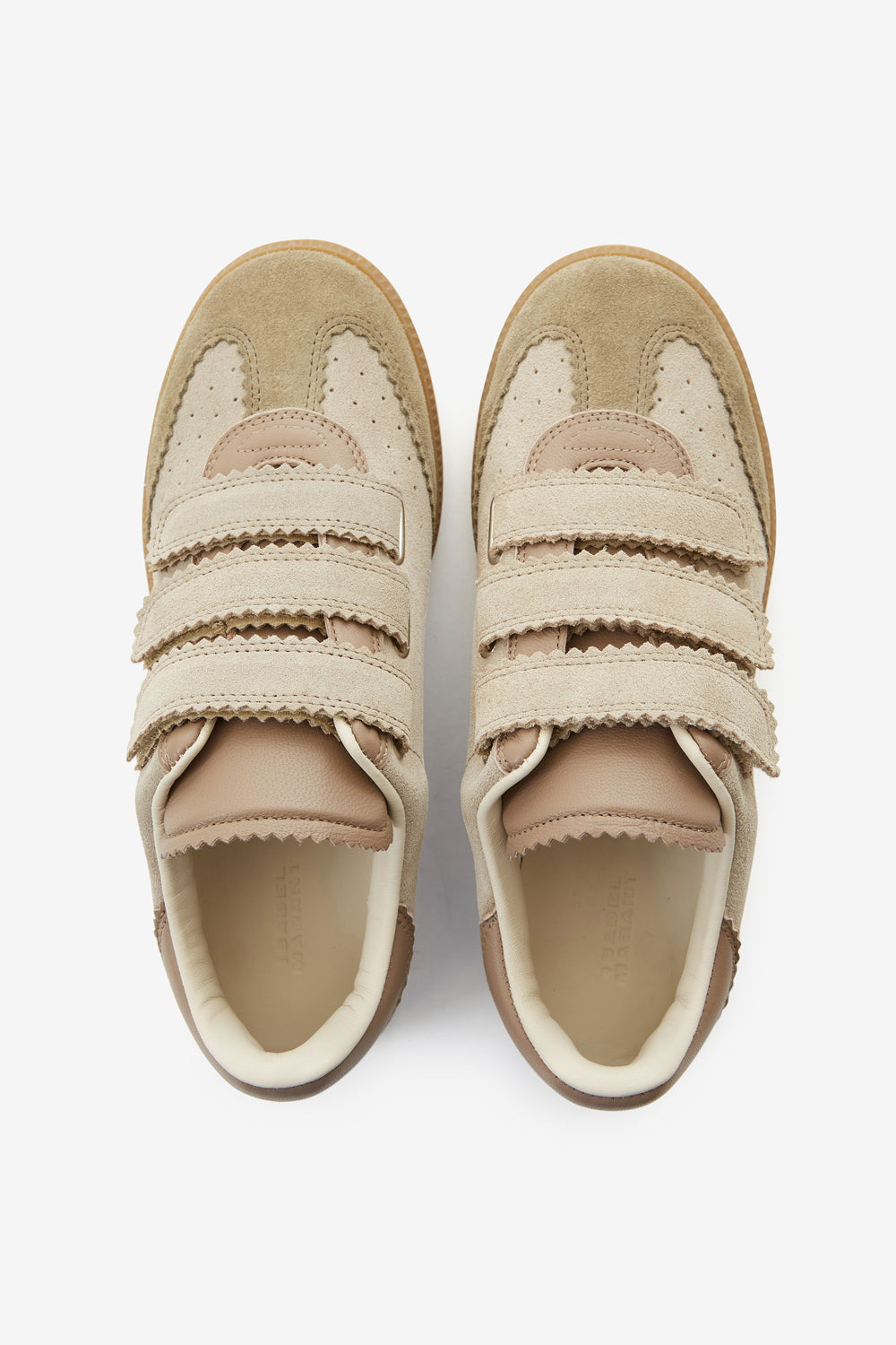 Beth low-top leather sneakers - Taupe - Woman - 4