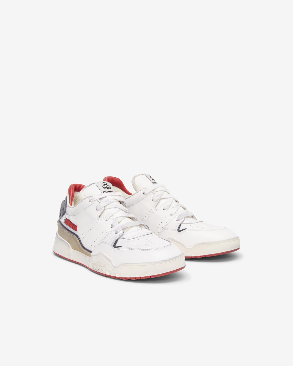 Emreeh leather low-top sneakers - Blue - Woman - 2