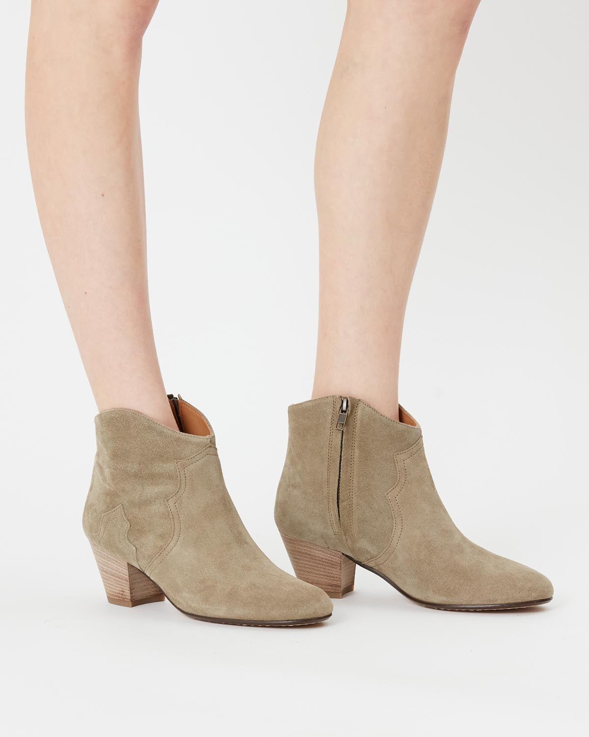 Boots dicker Woman Taupe 2