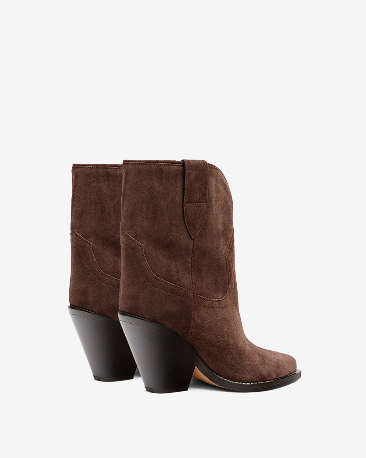 Boots leyane Woman Chocolat 2