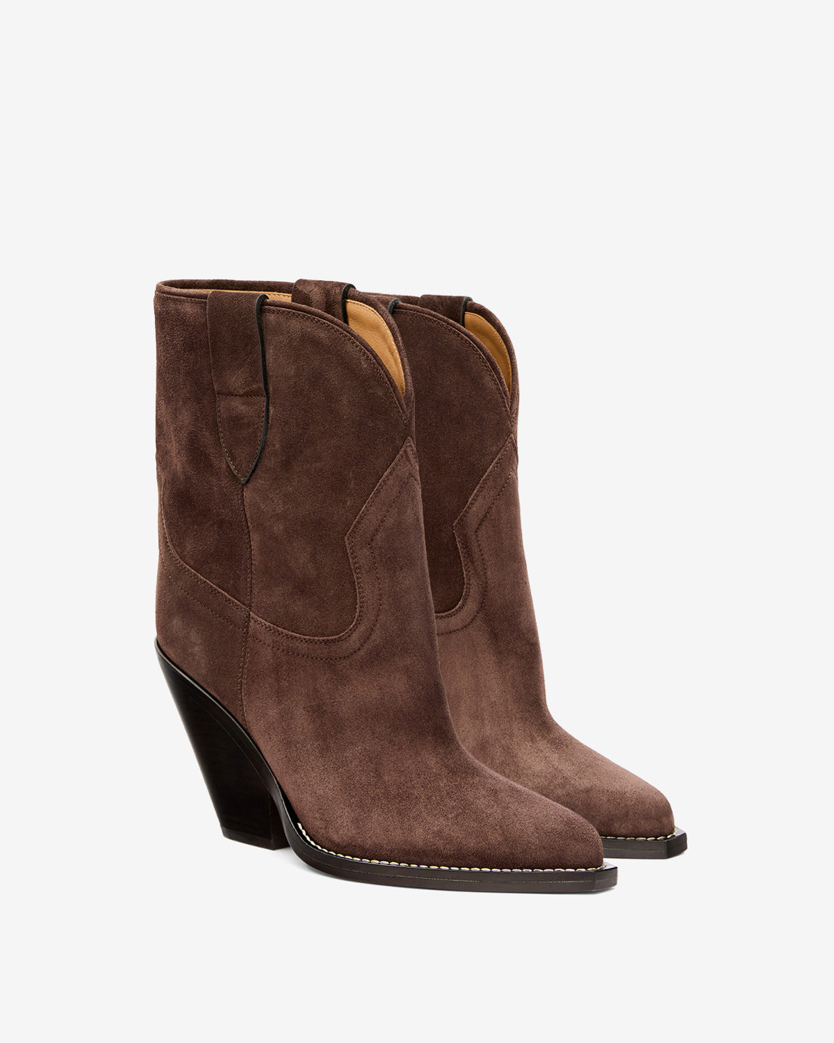 Boots leyane Woman Chocolat 2