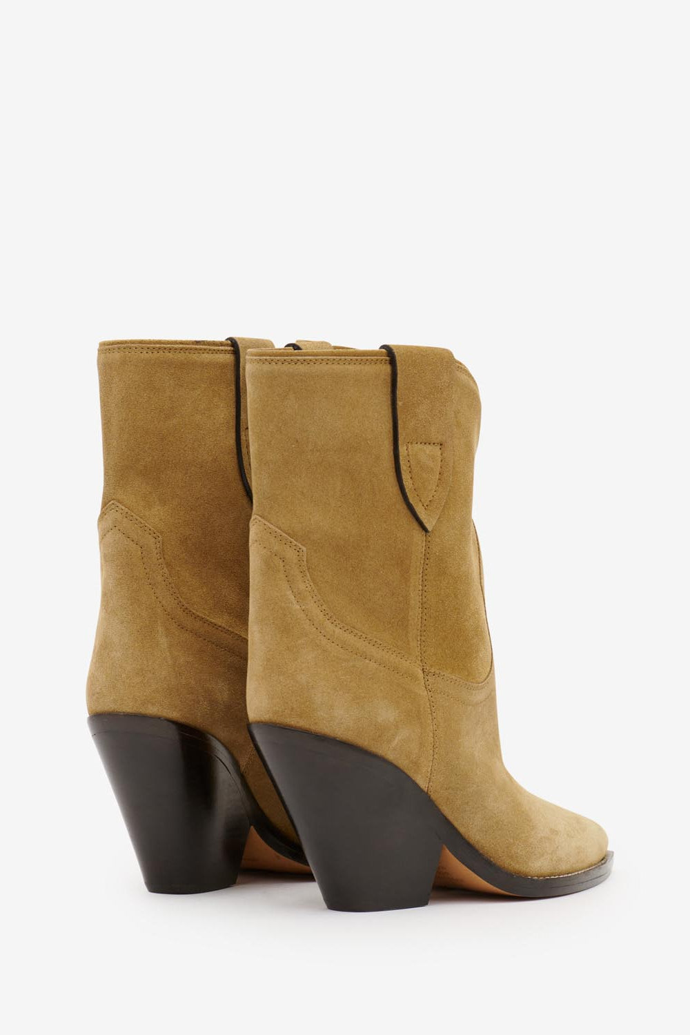 Leyane high-heeled cowboy boots - Taupe - Woman - 2