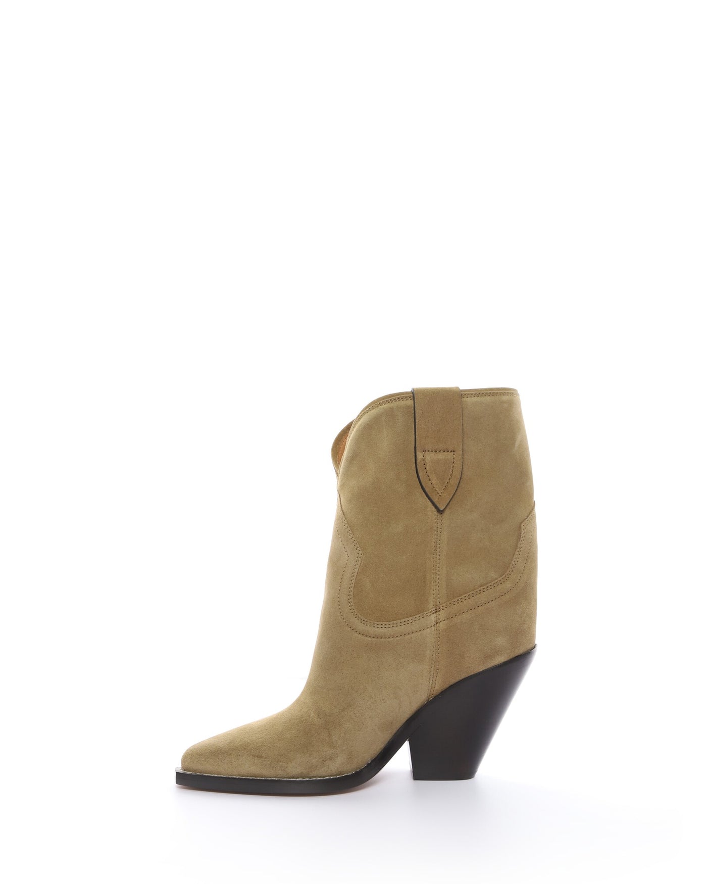 Leyane high-heeled cowboy boots - Taupe - Woman - 5