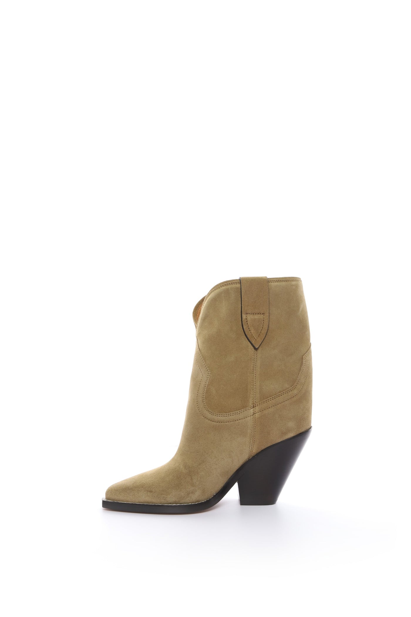 Leyane high-heeled cowboy boots - Taupe - Woman - 5